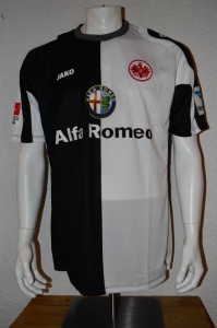 2013 - 2014 Spielertrikot Matchworn Alex Meier Away vorn