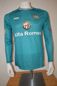 2013 - 2014 Spielertrikot Matchworn Rode Euro League Langarm vorn