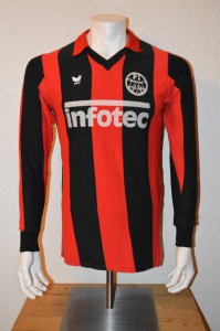 1981 - 1982 Fantrikot Heimtrikot Langarm vorn