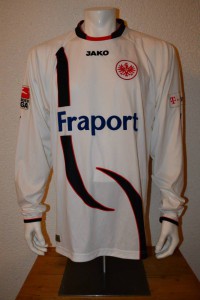 2009 - 2010 Matchworn Spielertrikot Alex Meier Away Langarm