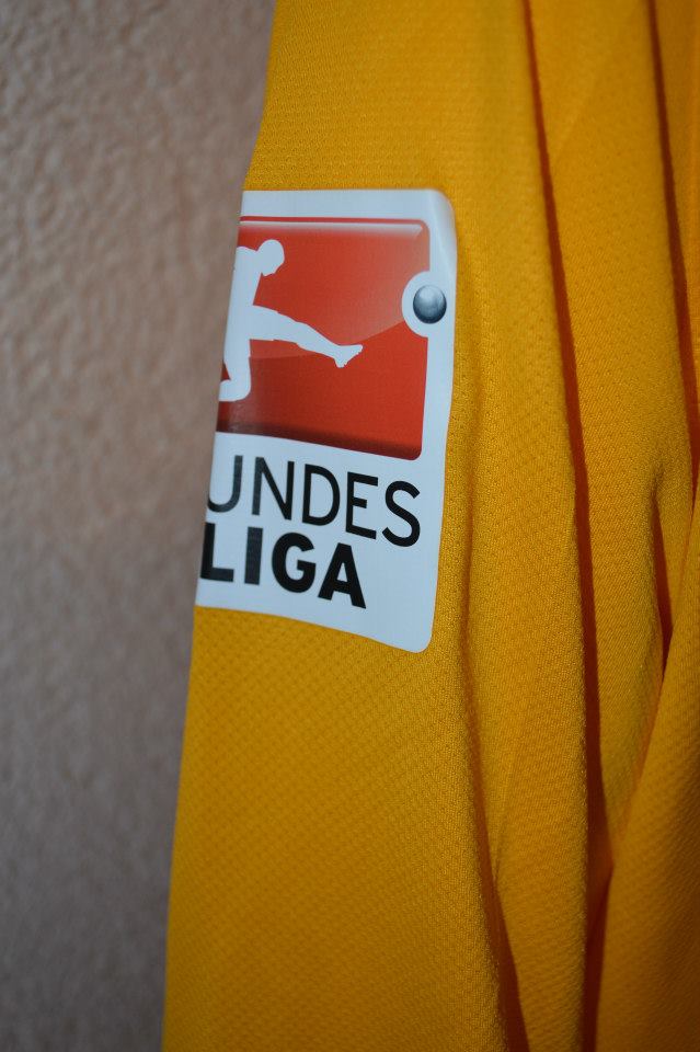 2014 – 2015 Fanshoptrikot Torwarttrikot Kevin Trapp mit Autogramm Patch
