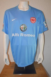 2014 - 2015 Spielertrikot Matchworn Alex Meier 08.02.15 in Augsburg Torschütze