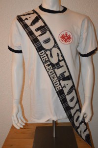 UF97 Ultras Frankfurt Seidenschal Waldstadion - die Legende back