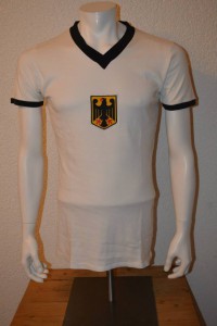 1972 Matchworn Spielertrikot BRD Bernd Nickel 27.08.72 Olympisches Turnier vs. Malaysia