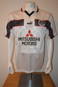 1998 – 1999 Fanshoptrikot Fjörtoft -falsche Werbung- Away