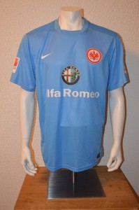 2014 - 2015 Spielertrikot Matchvorbereitet Alex Meier Ausweichtrikot