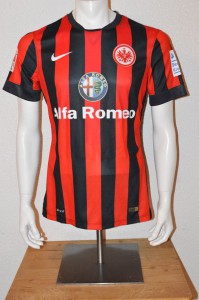 2014-15 Spielertrikot Matchworn Haris Seferovic 18.11.14 gegen Bayern Sonderpatch