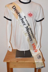 Fanschal 1980er Jahre Deutscher Meister 1959 vorn