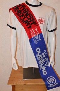 Fanschal 1990 - 2000 Freundschaftsschal SGE-Duisburg