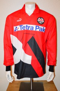 1993 - 1994 Spielertrikot Matchworn Slobodan Komljenovic Langarm