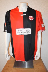 2008 - 2009 #14 Spielertrikot Matchworn Alex Meier United Colors of Frankfurt 17.08.09 Sondertrikot